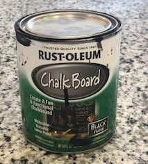 Chalkboard paint