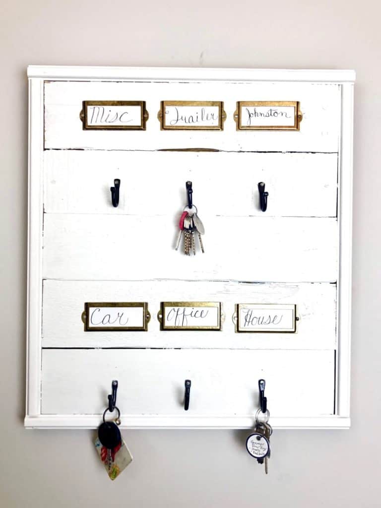 Diy wall key organizer online
