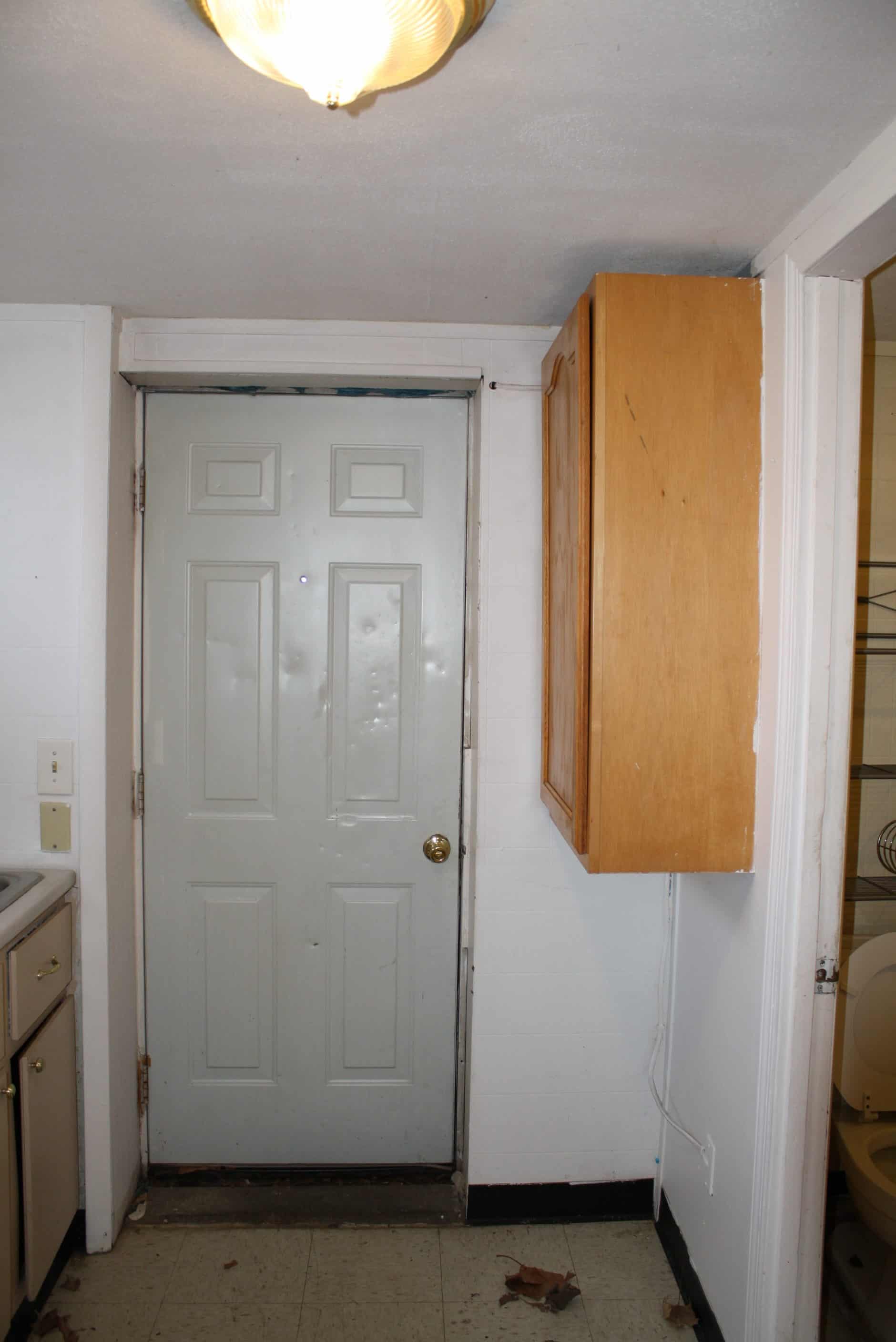 View of Charming efficiency apartment makeover - Fearless DIY