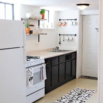 Charming efficiency apartment makeover