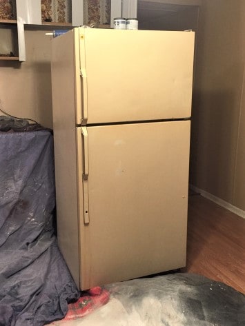 fridge makeover DIY