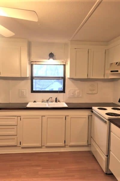 kitchen mobile home makeover