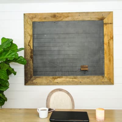 DIY Shiplap Wall