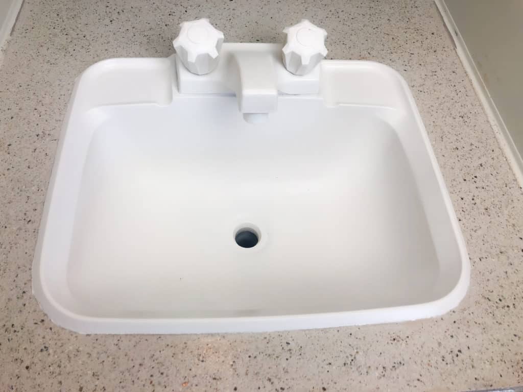 DIY refinished Sink 