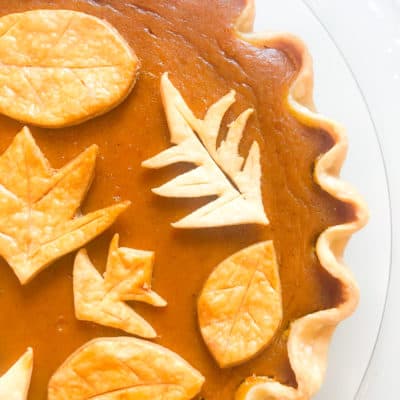 Dairy free pumpkin pie