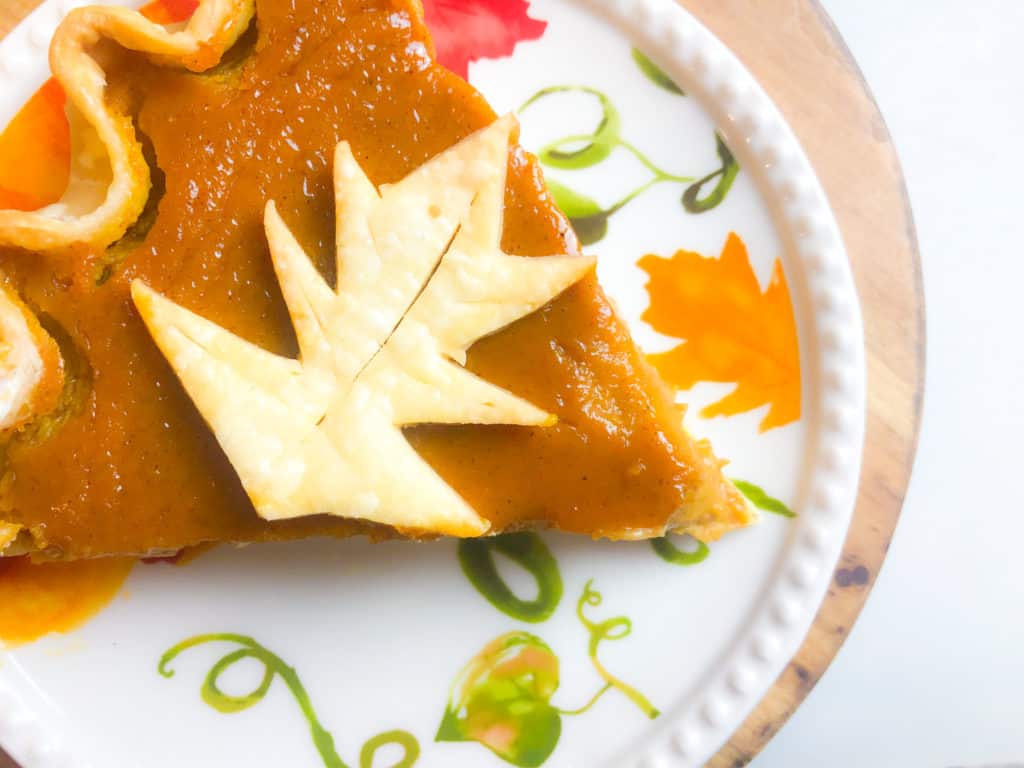 dairy free pumpkin pie