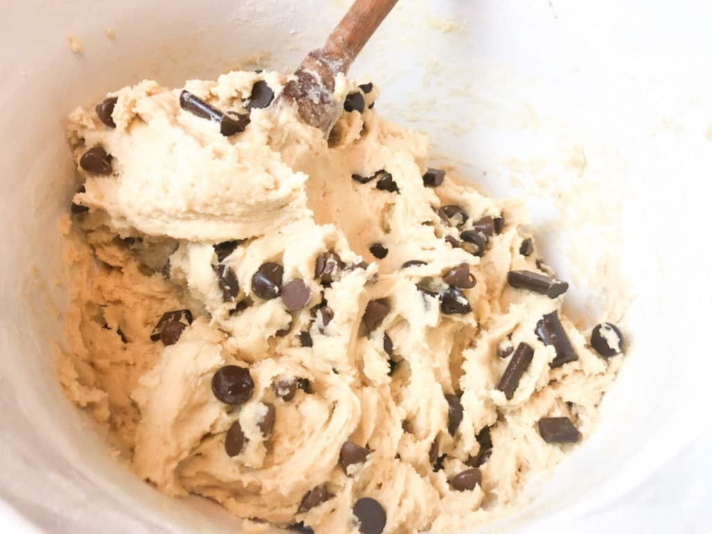 dairy free chocolate chip cookie dough