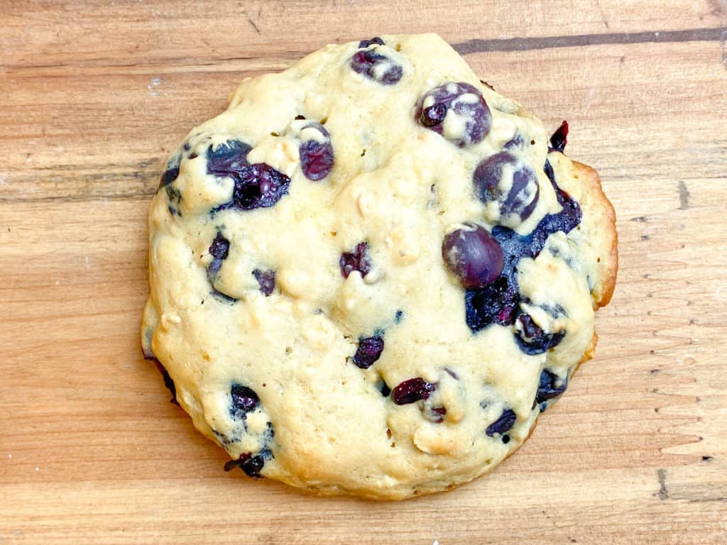 healthy blueberry muffin