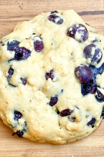 healthy blueberry muffin