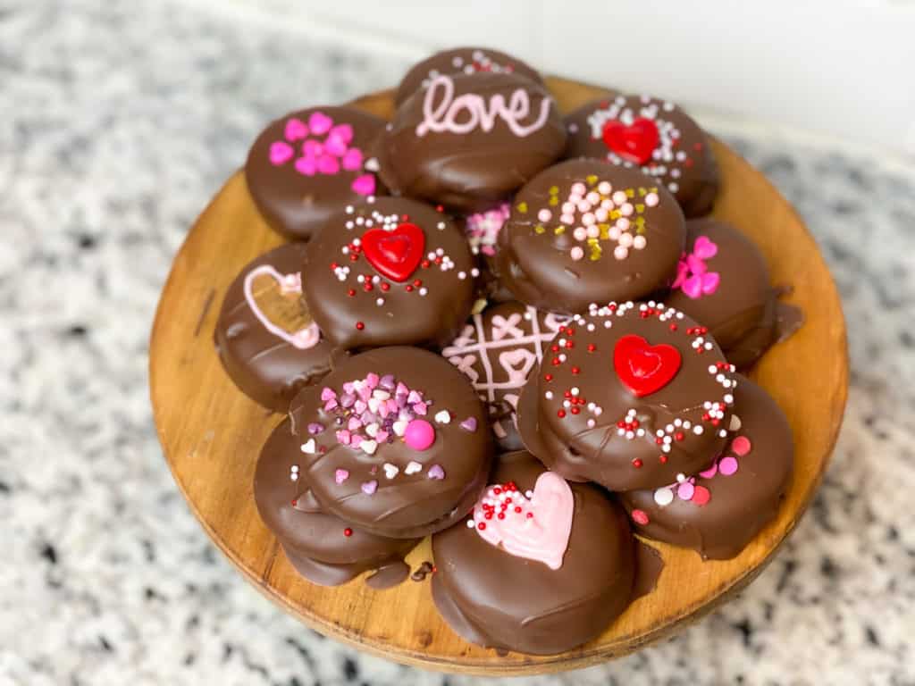 chocolate peanut butter cookies
