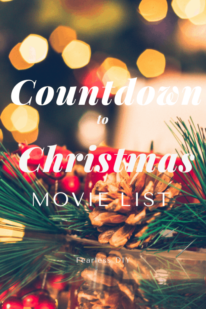 Countdown to Christmas Movie List