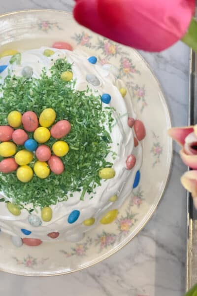 easter coconut cake