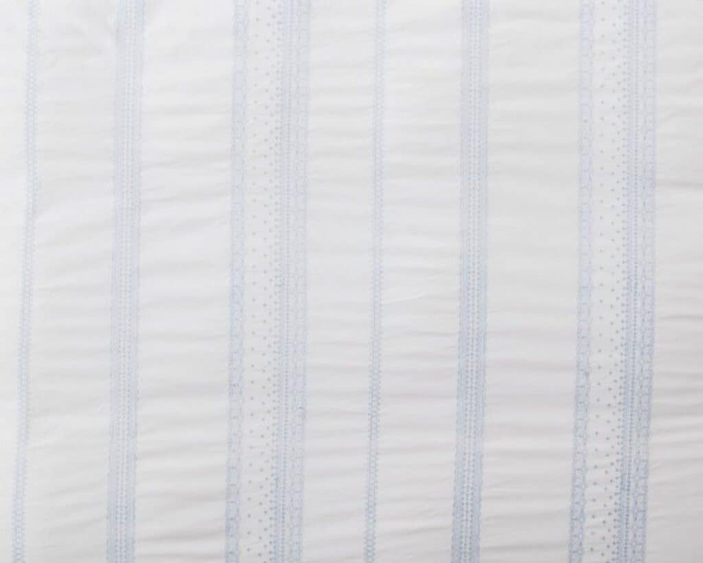 Simply Shabby Chic Bohemian Blue Embroidery 2 Pc Duvet Cover