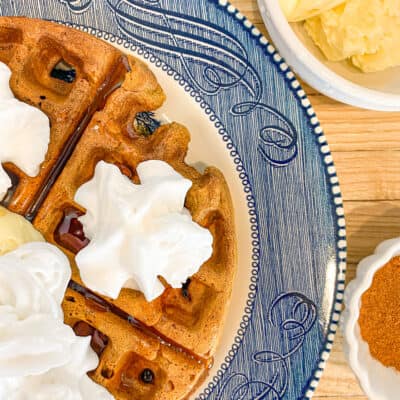 Pumpkin Spice Waffles