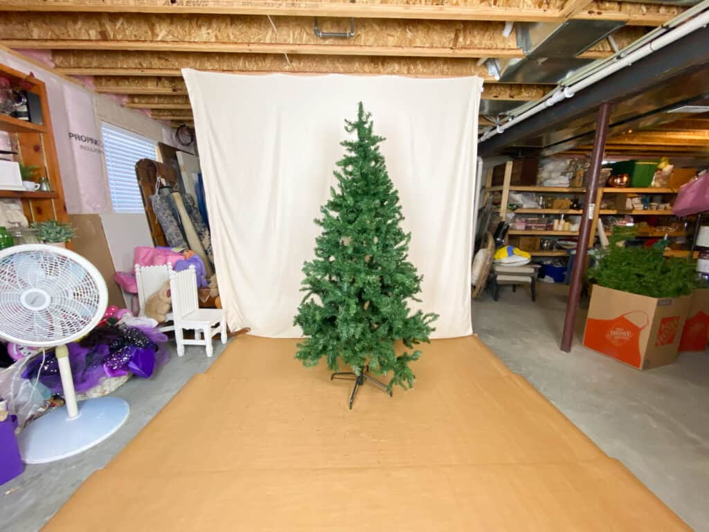 Artificial Christmas tree